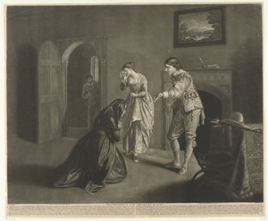 repreensão da mãe A continência do Chevalier Bayard