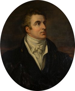 Retrato do Duque de Wellington (1769-1852), c.1789-1852 (óleo sobre tela) de William Procter