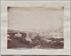Sem título (Vista geral de Hong Kong a partir do Scandal Point, olhando para o oeste) de William Pryor Floyd