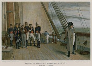 Napoleão a bordo do HMS Bellerophon