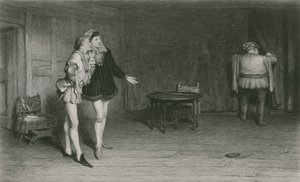 Príncipe Henrique, Pontos e Falstaff, Rei Henrique IV, Primeira Parte de William Quiller Orchardson