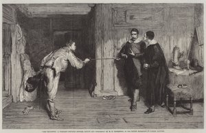 O desafio, a luta de um puritano entre a honra e a consciência de William Quiller Orchardson