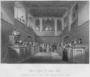 Capela Real - Palácio de São Tiago, c1841