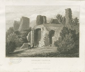 Dudley Castle - The Keep: engraving, nd [c1831] (imprimir) de William Radclyffe