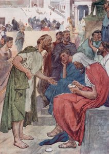Aristides and the Citizen (cor litho) de William Rainey