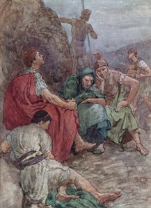Brutus e seus companheiros após a batalha de Filipos de William Rainey