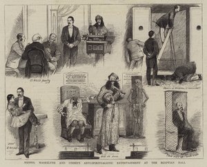 O entretenimento anti-espiritualista dos Srs. Maskelyne e Cooke no Egyptian Hall