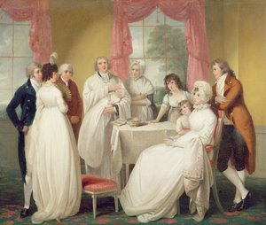 Batizado do Herdeiro, c.1799 (óleo sobre tela) ver também 152732