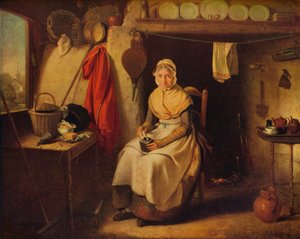 Interior da Casa de Campo, em Lexden, Essex, 1802