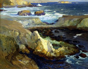 Evening Tide, Califórnia de William Ritschel