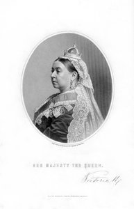Rainha Victoria, rainha do Reino Unido da Grã-Bretanha e Irlanda, 1899.