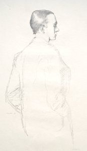 Max Beerbohm, 1898. de William Rothenstein