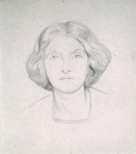 Retrato da Sra. Max Beerbohm de William Rothenstein