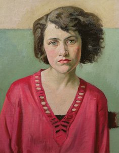 Retrato de uma garota de rosa