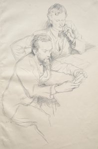 Ricketts e Shannon de William Rothenstein
