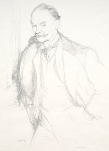 Thomas Hardy, 1897. de William Rothenstein