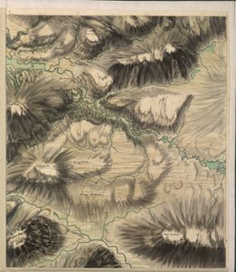 Passagem de Glencoe, do Roy Military Survey of Scotland