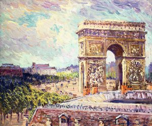 Arco do Triunfo, c.1912 (óleo a bordo)