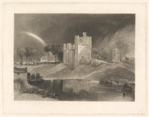 Castelo de Brougham, perto da Junção dos Rios Eamont e Lowther