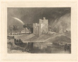 Castelo de Brougham, perto da Junção dos Rios Eamont e Lowther