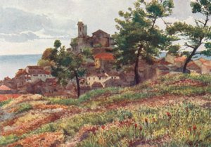 A Cidade Velha, Cannes (litografia a cores)