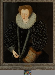 Elizabeth Palmer, c.1564-1633 (óleo sobre painel)