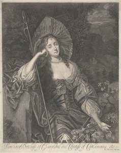 Barbara Duquesa de Cleaveland como pastora