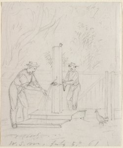 Na bomba, 1861. de William Sidney Mount