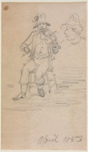 O mendigo trapaceiro de William Sidney Mount