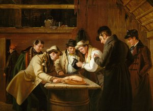 O sorteio para o ganso, 1837.