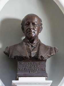 Imagem de Busto de Selwyn, 1900 de William Silver Frith