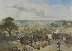 Campo do Governador-Geral e Comandante-em-Chefe em Jalandhar, 1 Febuary 1860