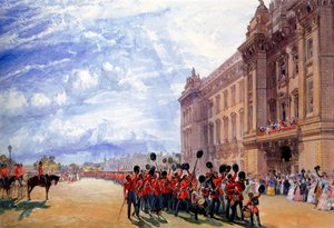O Retorno dos Guardas da Crimeia, julho de 1856.