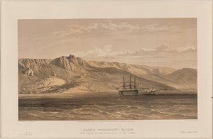 Vista do Palácio Vorontsovs, 1855 de William Crimea Simpson