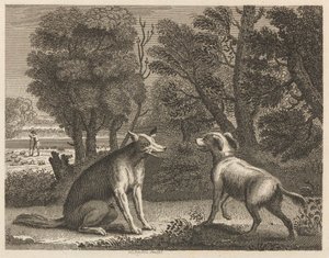 O Cão de Pastor e o Lobo