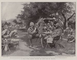 Um bate-papo com Cronje antes de partir para Santa Helena de William Small