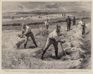 Um privilégio cobiçado, cativeiro Ganges Haymaking de William Small