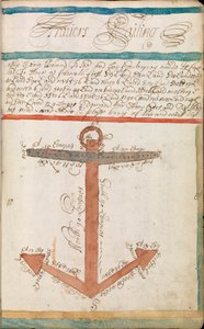 Caderno de trabalho comum mantido por William Spink, RN, incluindo cálculos matemáticos e métodos de cálculo no mar de William Spink