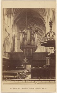 Catedral de Exeter, Coro a Oeste. de William Spreat
