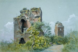Banhos de Trajano Sette Sale, Villa Brancaccio, Roma, ca. 1882