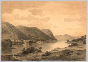 Estudo da Paisagem, Rio Hudson, NY