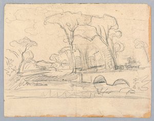 Estudo da paisagem de William Stanley Haseltine
