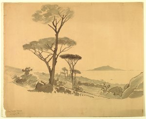 Villa Sensal, Sorrento de William Stanley Haseltine