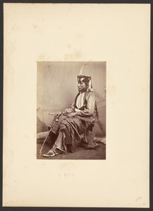 [Sentado na sela, ou Tau-ankia, Filho do Lobo Solitário] de William Stinson Soule