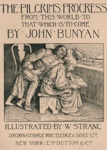Esposa de Bunyans Lendo a Bíblia para Ele, c1916. de William Strang