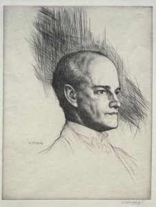 John Galsworthy, 1920. de William Strang