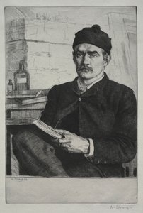 Auto-retrato de William Strang