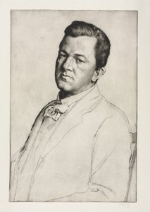 Sir Charles Holroyd, 1909. de William Strang