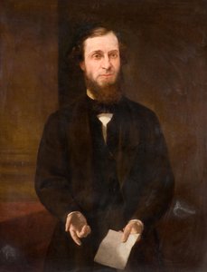 Retrato de Edwin Yates, século XIX.