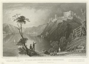 St Goar e ruínas de Fort Rheinfels